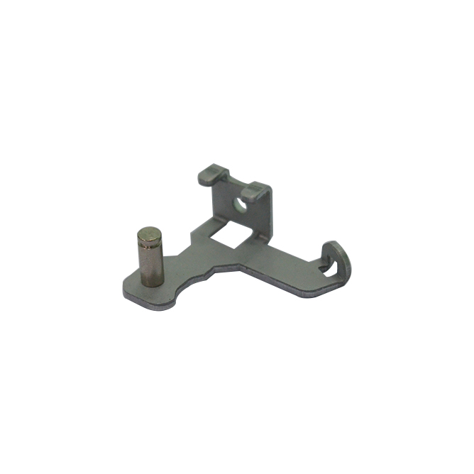 Riveted metal stamping