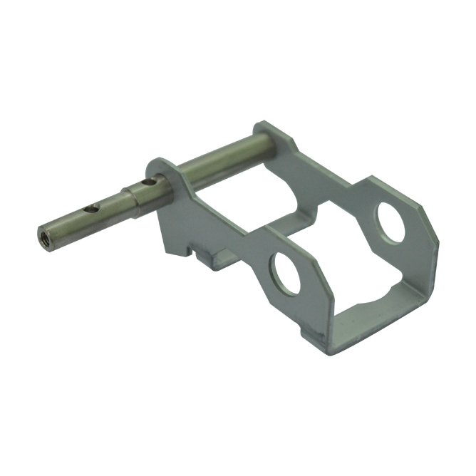 Riveted metal stamping