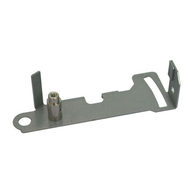 Riveted metal stamping